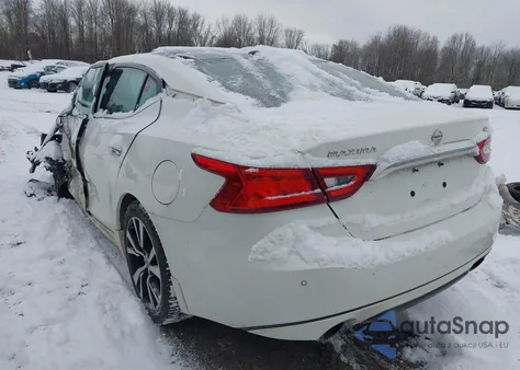 2017 Nissan Maxima 3.5 Sl из США, поврежденный, VIN 1N4AA6APXHC456247